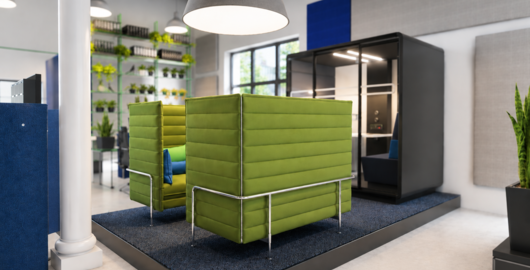 Mittelzone PREMIUM mit Vitra Alcove ab 190€ im Monat