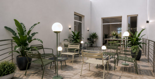 Outdoor Aufenthaltsbereich ECONOMIC ab 298€ im Monat